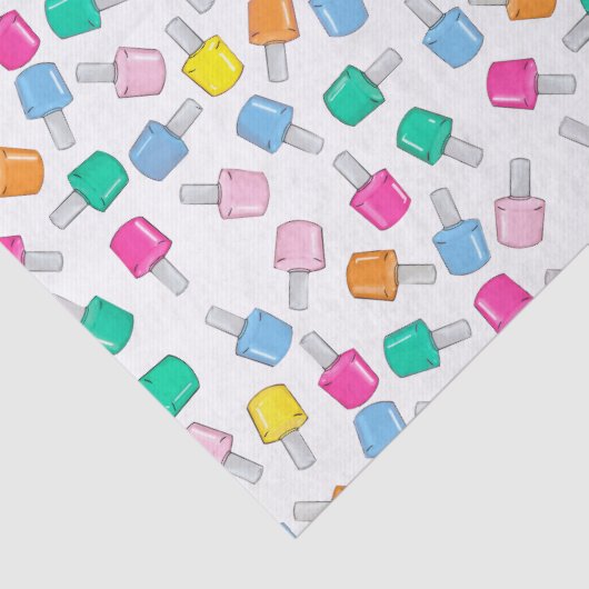 Nagellak Mani Pedi Cosmetoloog Verjaardag Tissuepapier (Detail)