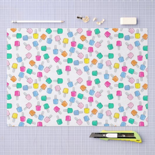 Nagellak Mani Pedi Cosmetoloog Verjaardag Tissuepapier (Craft)