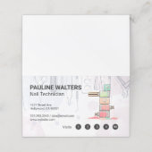 nagellak | Manicure Tools Klantenkaartje (Buitenkant ongevouwen)