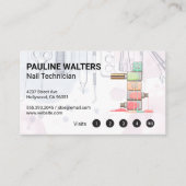 nagellak | Manicure Tools Klantenkaartje (Voorkant)