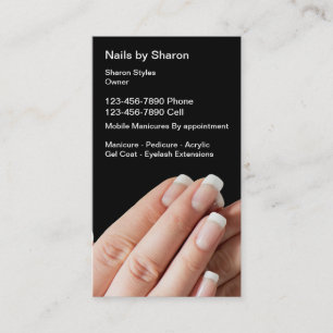 Nagellak Manicure Visitekaartjes