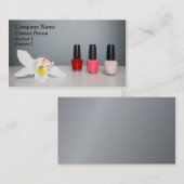 Nagellak & Orchidee Profielkaart Visitekaartje (Voorkant / Achterkant)