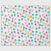 Nagellak Spa Party Manicure Beauty Verjaardag Cadeaupapier (Vlak)