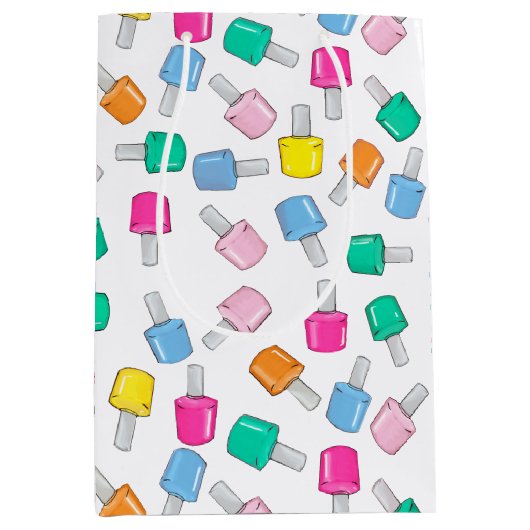 Nagellak Spa Party Manicure Beauty Verjaardag Medium Cadeauzakje (Voorkant)