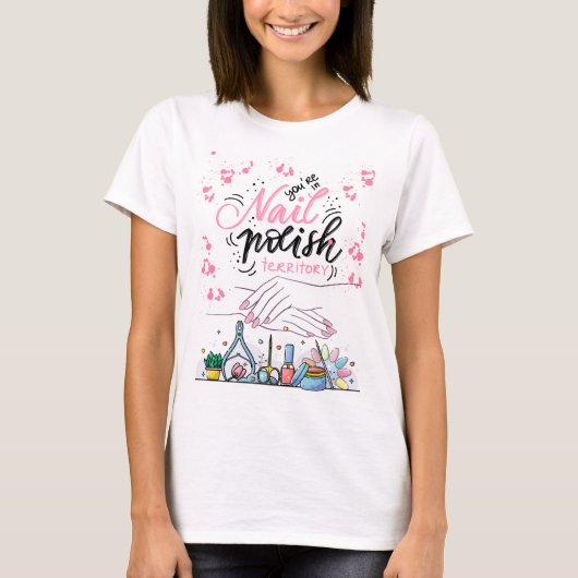 NAGELLAK T-SHIRT (Voorkant)