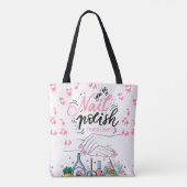 nagellakgebied tote bag (Achterkant)