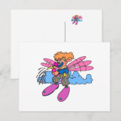 nagelmaag briefkaart (Voorkant / Achterkant)