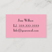 Nagelmeester Visitekaartje (Achterkant)