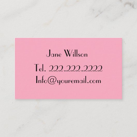 Nagelmeester Visitekaartje (Achterkant)