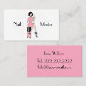 Nagelmeester Visitekaartje (Voorkant / Achterkant)