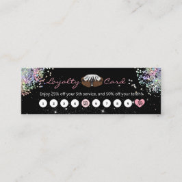 nagelontwerpservice Kortingskaart klant Klantenkaartje