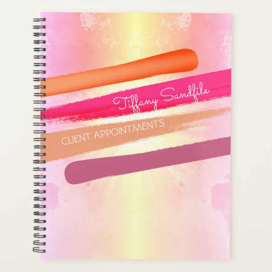 Nagelpolen nagellak artiest manicure salon planner (Voorkant)