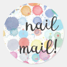 Nagelpost! Sticker