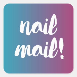 Nagelpost! sticker