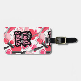 NAGELS ART STIJL BAGAGELABEL