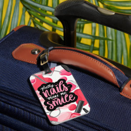 NAGELS ART STIJL BAGAGELABEL