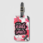 NAGELS ART STIJL BAGAGELABEL (Voorkant (verticaal))