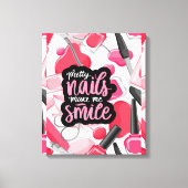 NAGELS ART STIJL CANVAS AFDRUK (Voorkant)