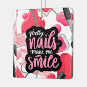 NAGELS ART STIJL KERAMISCH ORNAMENT (Links)