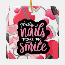 NAGELS ART STIJL KERAMISCH ORNAMENT