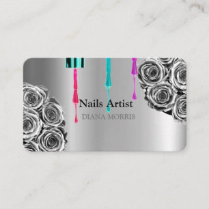Nagels Artist Salon Visitekaartje