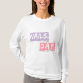 Nagels Dag - Zachte manicure - Making Nails T-shirt (Voorkant)