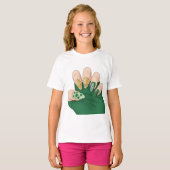 nagels hand t-shirt (Voorkant volledig)