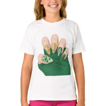 nagels hand t-shirt
