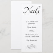 nagels kaart (Voorkant / Achterkant)