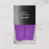 Nagels Manicure Pedicure Schoonheid Nagelkunstenaa Visitekaartje (Voorkant)