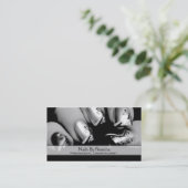 nagels met schrijfdraad V2 Visitekaartje (Staand voorkant)