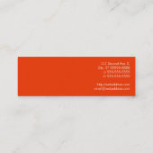 nagels mini visitekaartje (Achterkant)