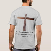 Nagels op een zekere plaats t-shirt (Achterkant)