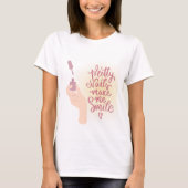 NAGELS QUOTE T-SHIRT (Voorkant)