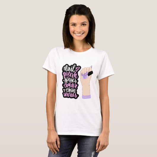 NAGELS QUOTE T-SHIRT (Voorkant volledig)