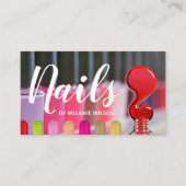 nagels | Ras Nail Pools Visitekaartje (Voorkant)