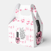 NAGELS SALON STIJL BEDANKDOOSJES (Voorkant Zijde)