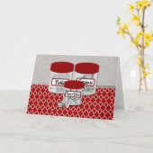 nagels, schroeven, moeren en bouten kaart (Gele Bloem)