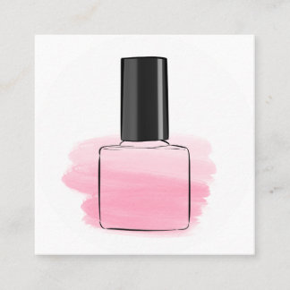 nagels vierkante visitekaartje