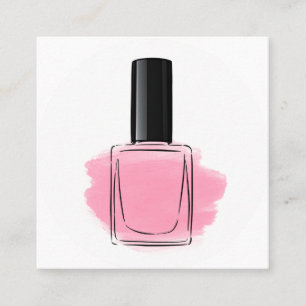nagels vierkante visitekaartje