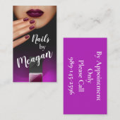 nagels visitekaartje (Voorkant / Achterkant)