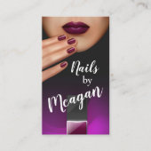 nagels visitekaartje (Voorkant)