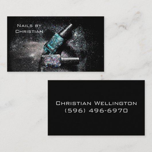 nagels visitekaartje (Voorkant / Achterkant)