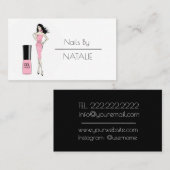 nagels visitekaartje (Voorkant / Achterkant)