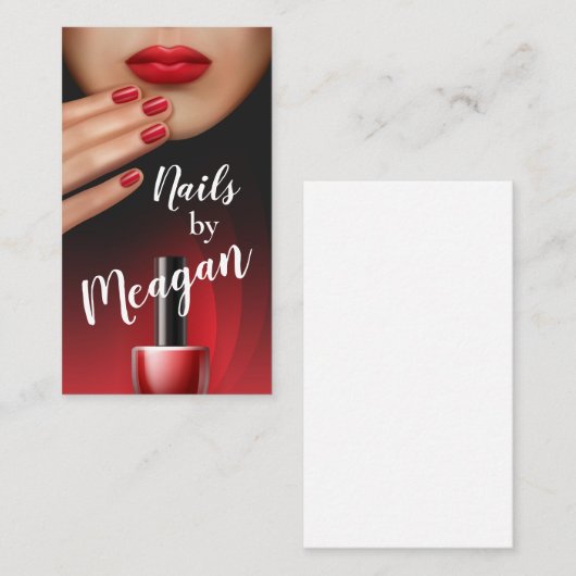 nagels visitekaartje (Voorkant / Achterkant)