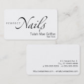 nagels visitekaartje (Voorkant / Achterkant)