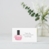 nagels visitekaartje (Staand voorkant)