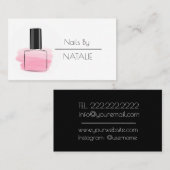 nagels visitekaartje (Voorkant / Achterkant)