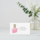 nagels visitekaartje (Staand voorkant)