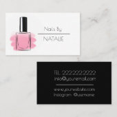 nagels visitekaartje (Voorkant / Achterkant)